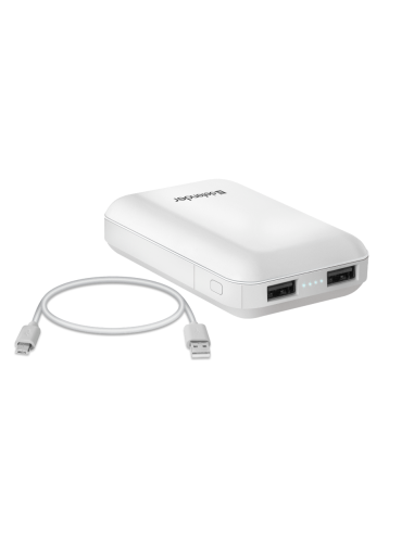 EXRALIFE POWER BANK 10000mAh, BIANCO