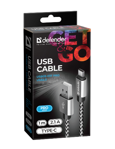 1,00 mt USB - USB-C, GRIGIO