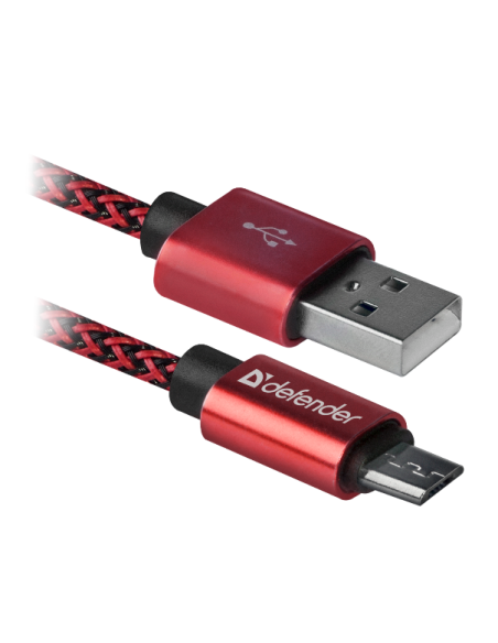 1,00 mt USB - MicroUSB, ROSSO 1,00 mt USB - MicroUSB, ROSSO