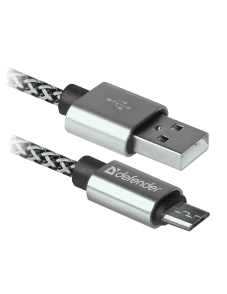 1,00 mt USB - MicroUSB, GRIGIO 1,00 mt USB - MicroUSB, GRIGIO