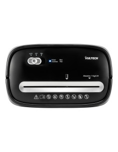 Distruggi Documenti Triturazione Incrociata 22 cm Nero 2