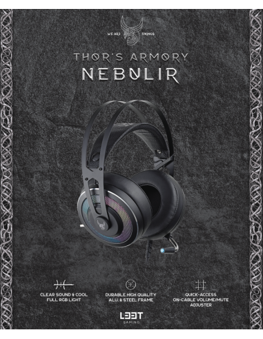 NEBULIR - GAMING HEADSET RGB
