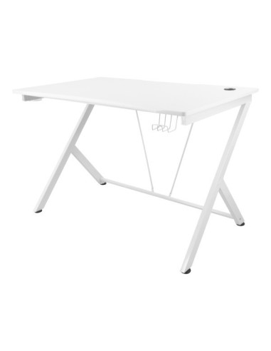 Gaming Desk bianco (116x75x75)cm