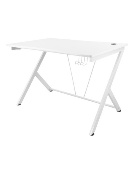 Gaming Desk bianco (116x75x75)cm