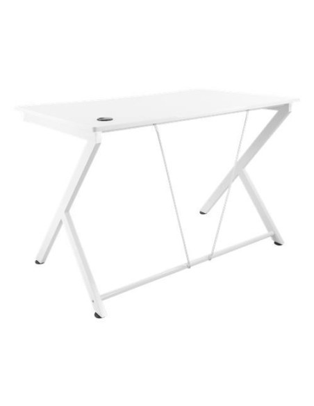 Gaming Desk bianco (116x75x75)cm