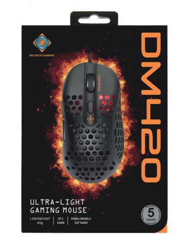 DM420 GAMING MOUSE 6400DPI 65G