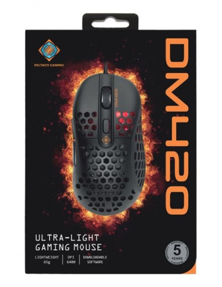 DM420 GAMING MOUSE 6400DPI 65G