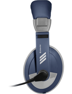 GRYPHONE 750, CUFFIE CON MICROFONO, BLUE/BIANCO 2