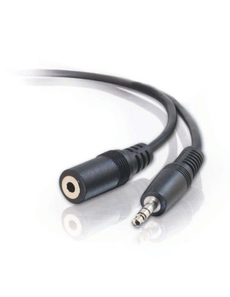 1,50 mt Prolunga Cavo (3,5mm) Jack M- Jack F, Nero