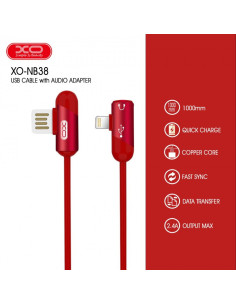 USB Cable Lighting with Audio Adapter 2